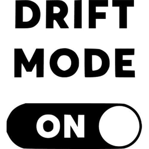 Sticker Auto Drift Mode On diverse drift