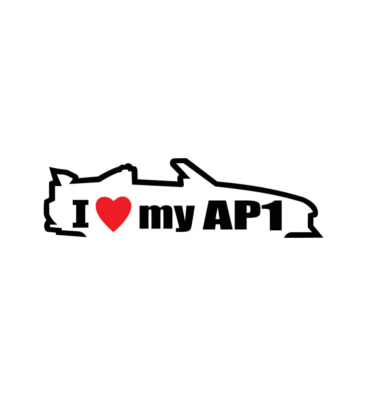 Sticker Auto - Honda I Love My AP1 diverse honda jdm