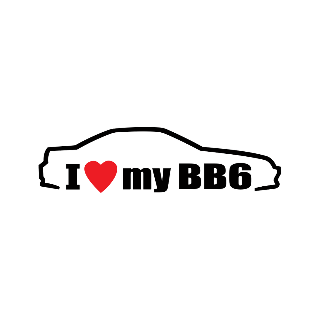 Sticker Auto - Honda I Love My BB6 diverse honda jdm