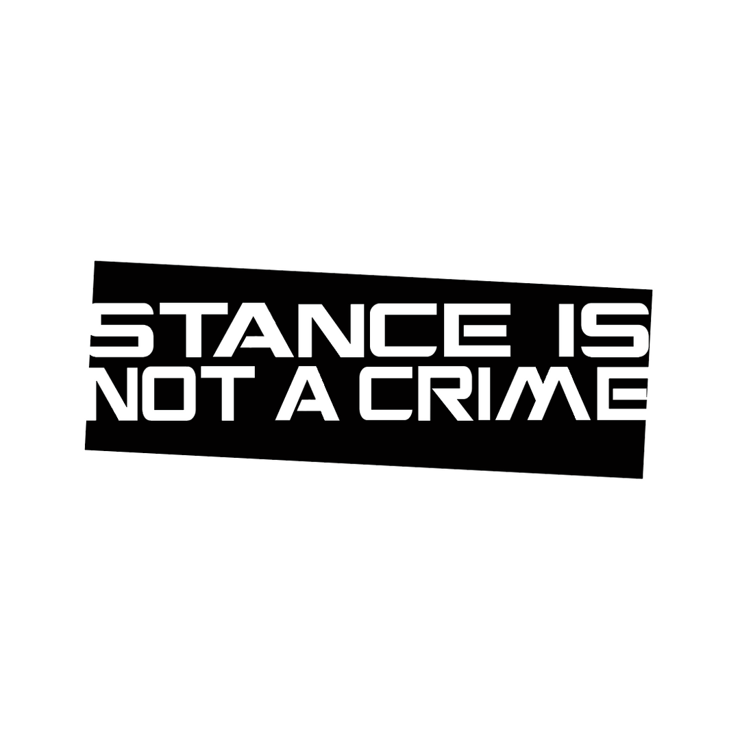 Sticker Auto - Stace Is Not A Crime diverse