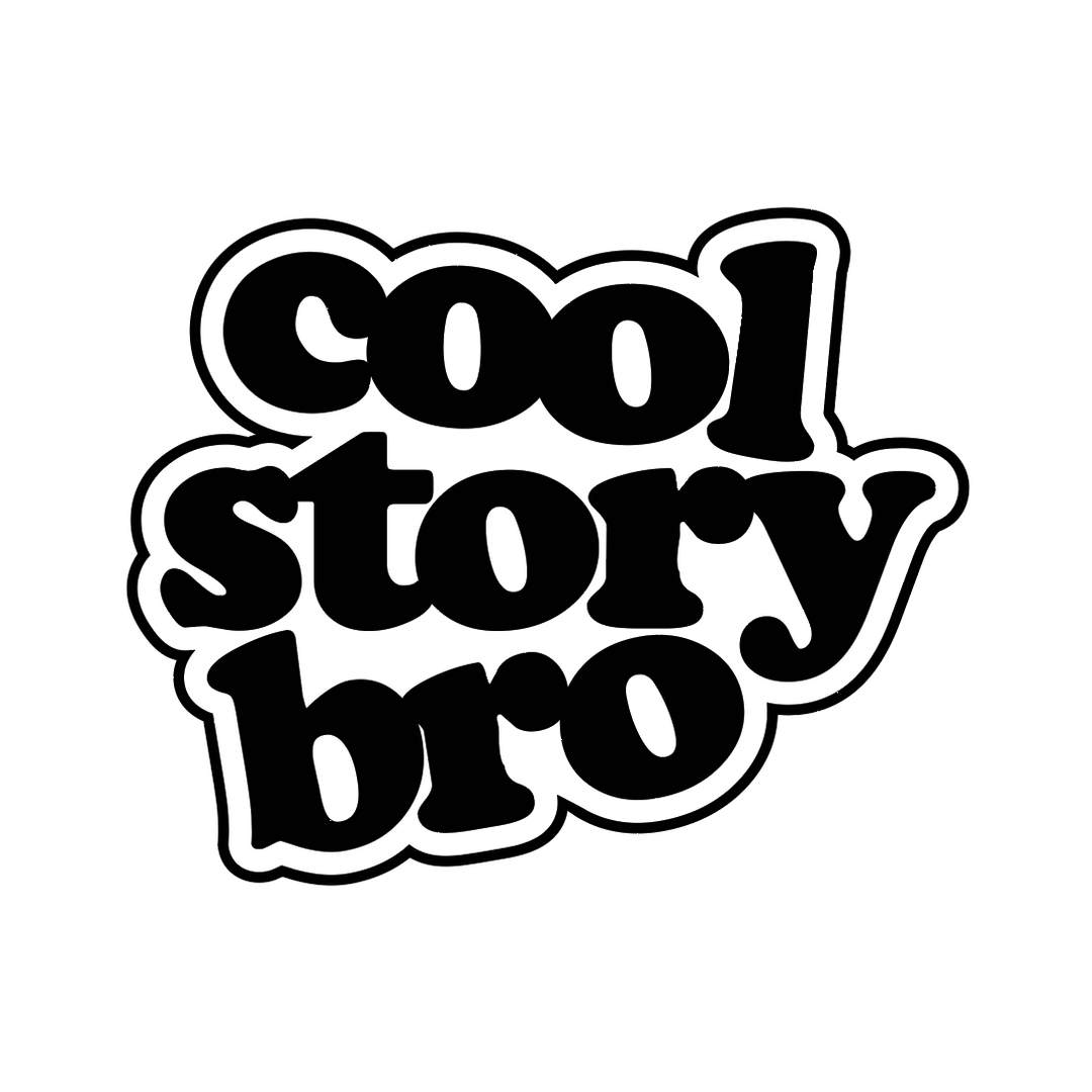 Sticker Auto - Cool Story Bro diverse