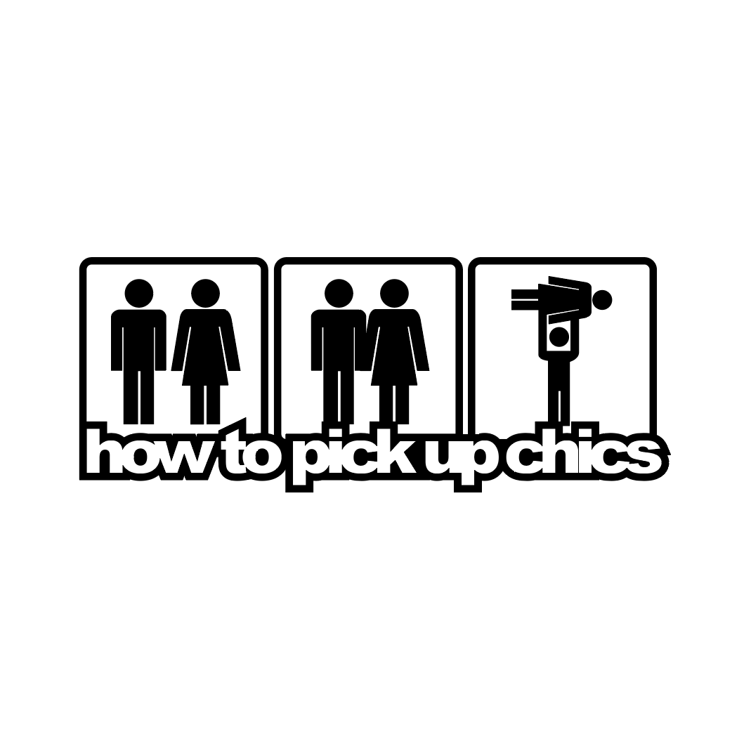 Sticker Auto - How To Pick Up Chics diverse funny