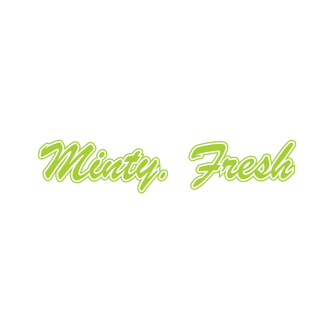 Sticker Auto - Minty Fresh diverse funny