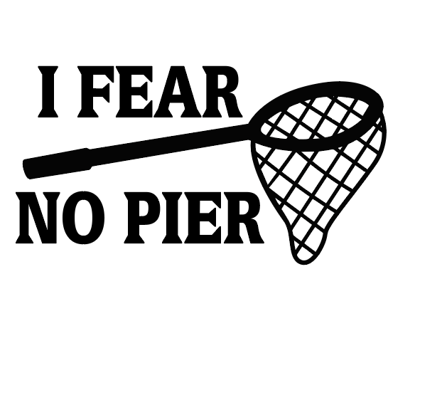 Sticker Auto - I Fear No Pier peste