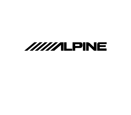 Sticker Auto - Alpine diverse sponsori