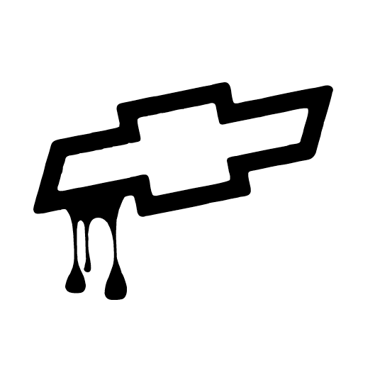 Sticker Auto - Chevrolet - Dripped