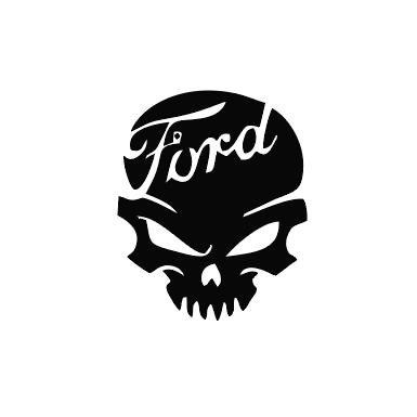 Sticker Auto Ford - Craniu