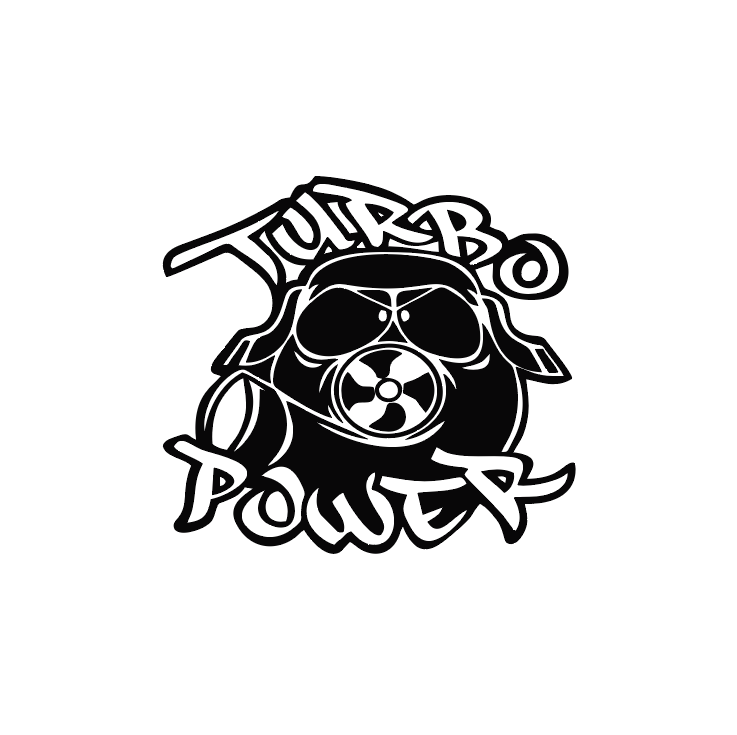 Sticker Auto - Turbo Power