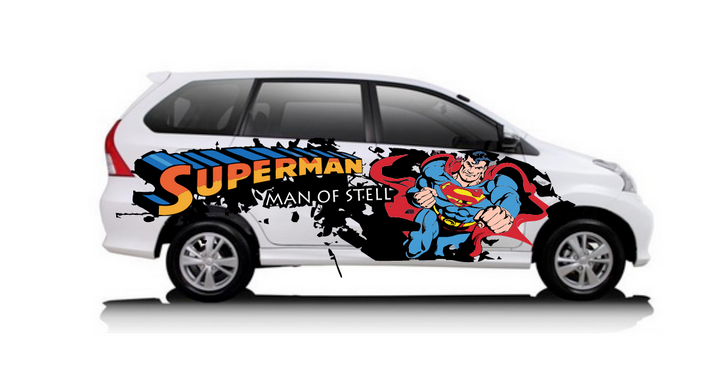 Colant Auto - Sticker Auto - Superman