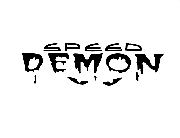 Sticker Auto - Speed Demon