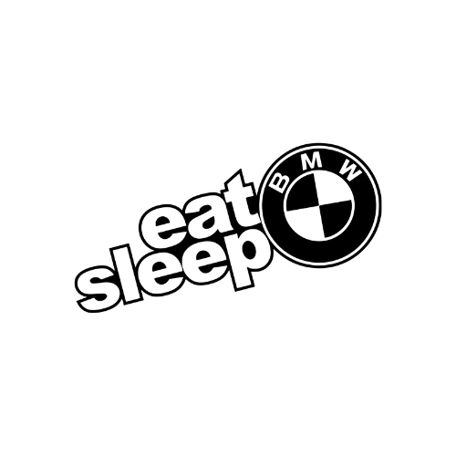 Sticker Auto - Eat Sleep BMW bmw diverse