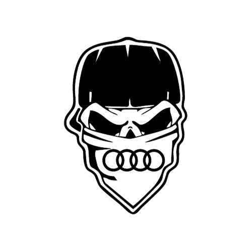 Sticker Auto Audi Gangster audi diverse