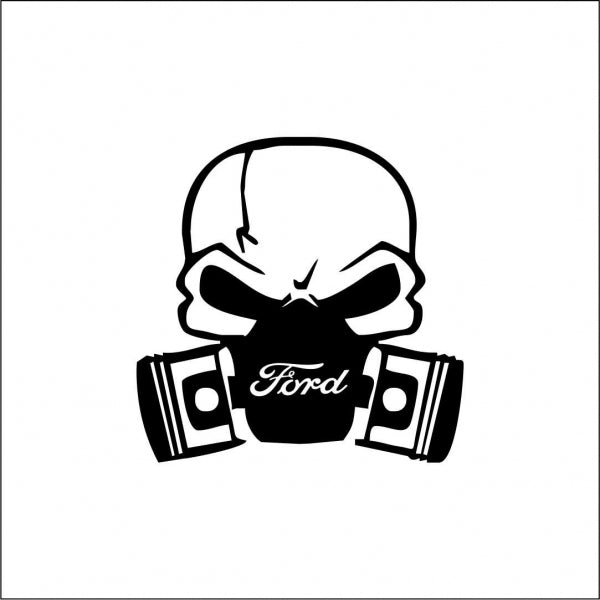 Sticker Auto - Ford - Craniu