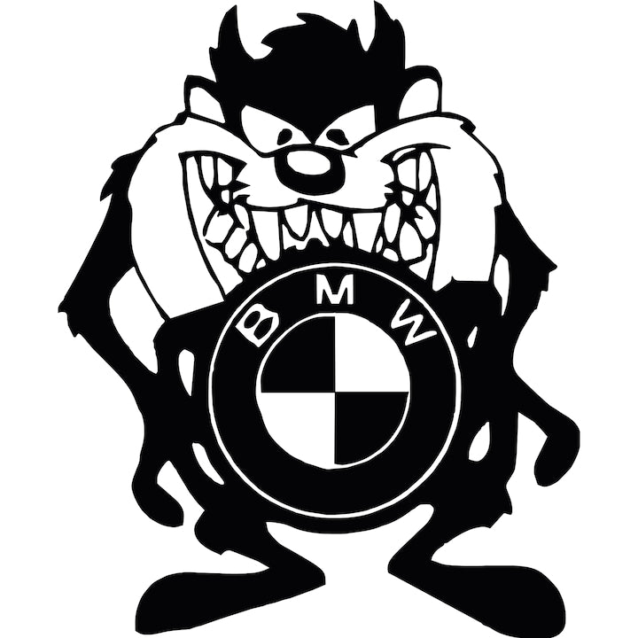 Sticker BMW - Diavolul Tazmanian bmw diverse