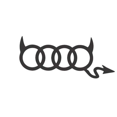 Sticker Auto Audi Devil audi diverse