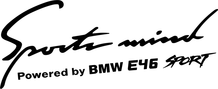 Sticker Auto BMW E46 - Sport Mind bmw diverse