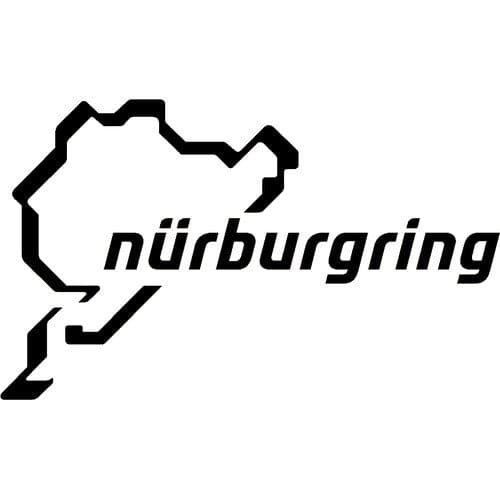 Sticker Auto Circuit Nurburgring circuite diverse