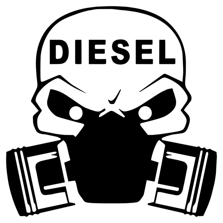 Sticker Auto Diesel - Craniu diesel diverse