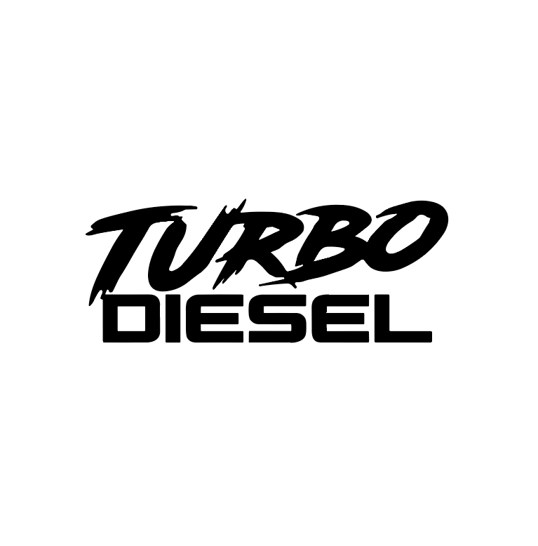 Sticker Auto Diesel Turbo diesel diverse turbo