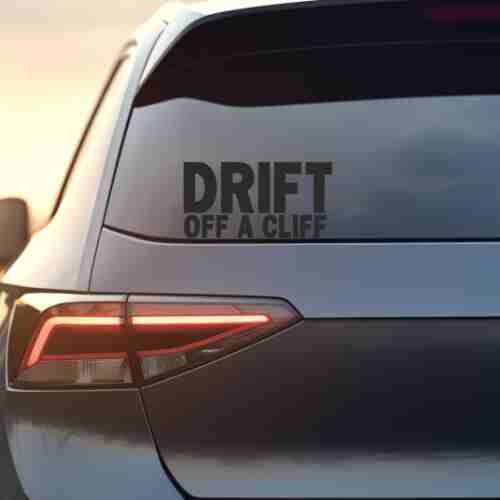 Sticker Auto Drift Off A Cliff diverse drift nou-adaugat