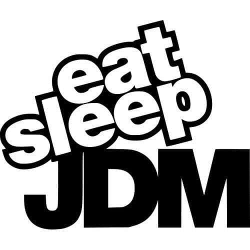 Sticker auto Eat Sleep JDM jdm