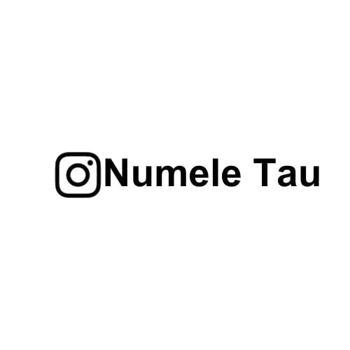 Sticker Auto Instagram diverse personalizat tag