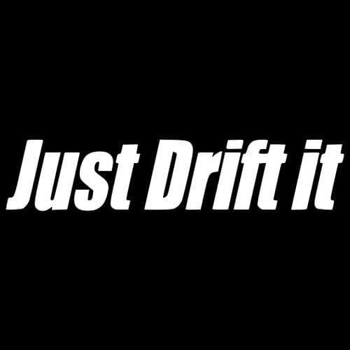 Sticker Auto Just Drift It diverse drift