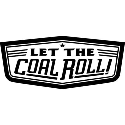 Sticker Auto Let The Coal Roll diverse smoke