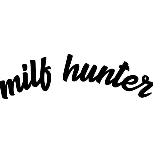 Sticker Auto Milf Hunter 18+ diverse parbriz sexy