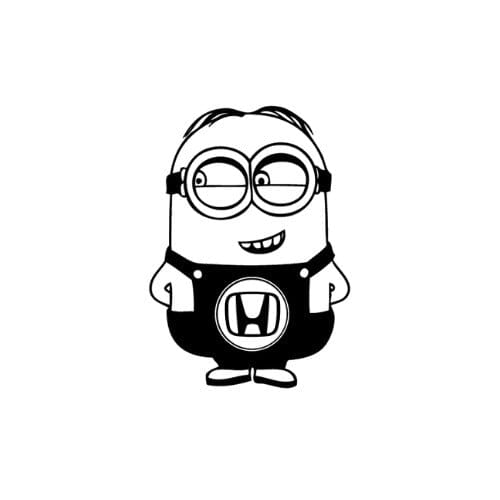 Sticker Auto Minion Honda diverse honda