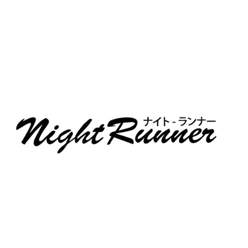 Sticker Auto Night Runner diverse parbriz