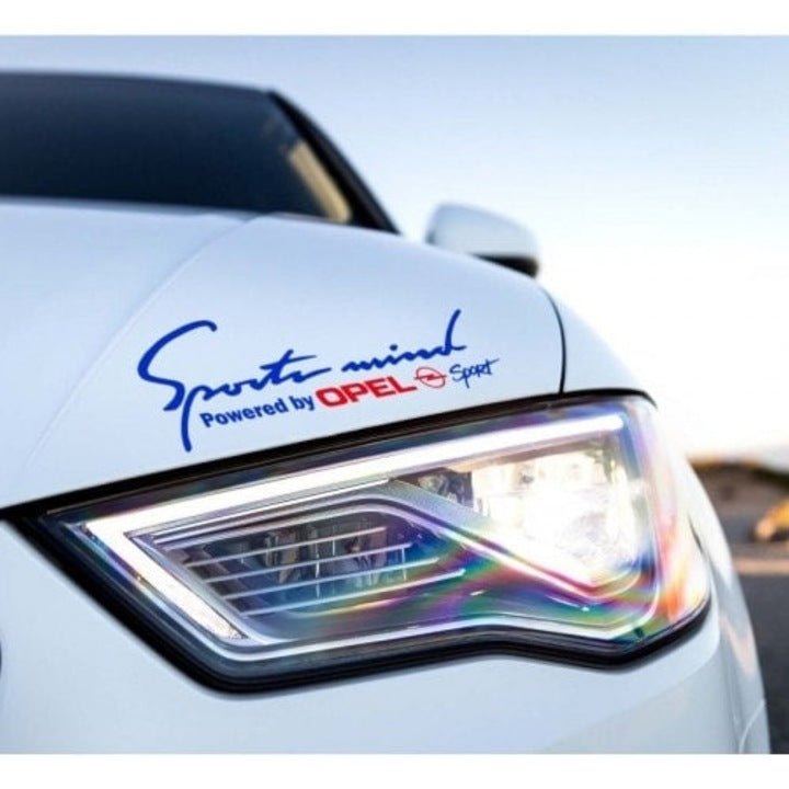 Sticker Auto Opel - Sport Mind Doua Culori 18+ diverse opel