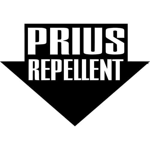 Sticker auto Prius Repellent diverse drift