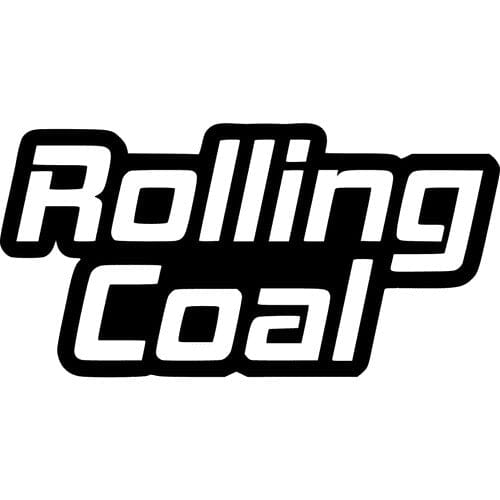 Sticker Auto Rolling Coal diesel diverse smoke