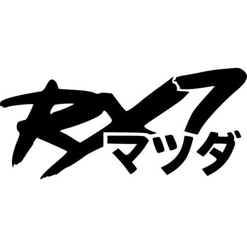 Sticker Auto RX7 - Japan diverse mazda