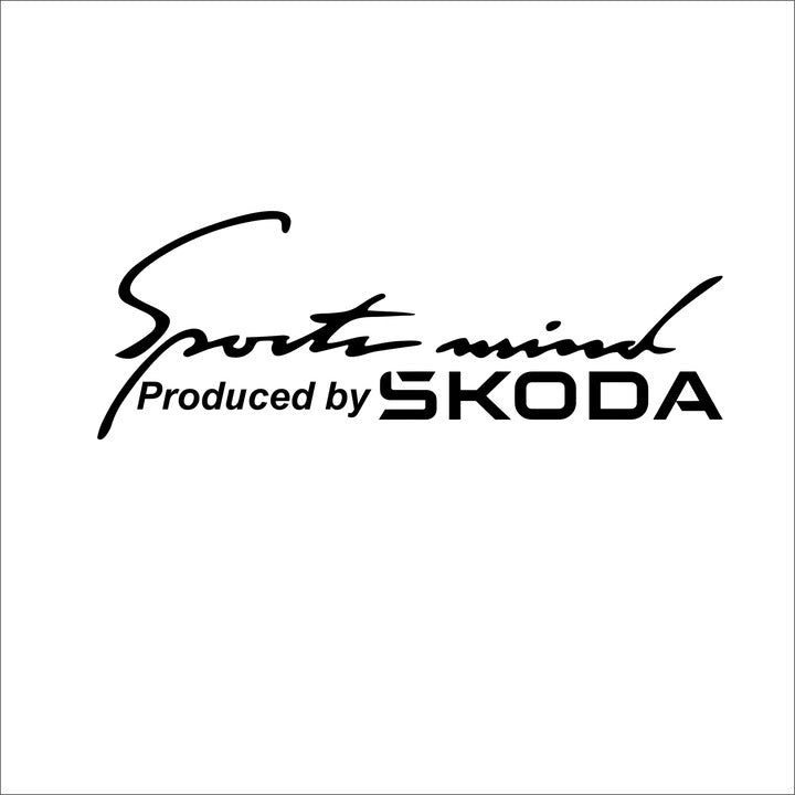 Sticker Auto Skoda - Sport Mind diverse skoda