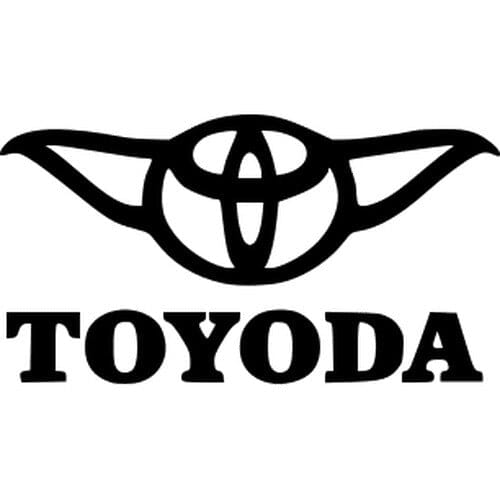 Sticker Auto Toyoda diverse toyota