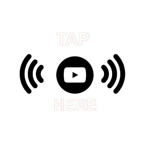 Sticker YouTube NFC diverse nfc personalizat tag