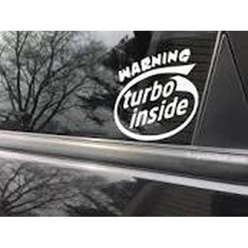 Warning Turbo Inside diverse turbo