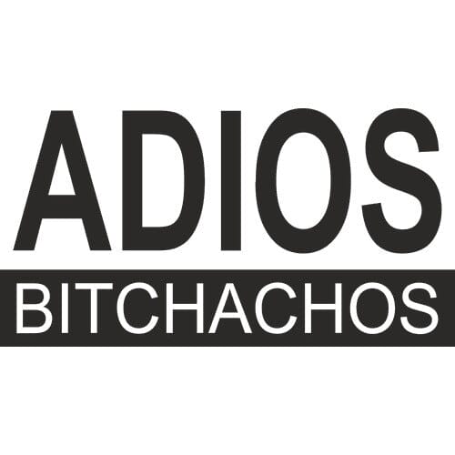 Sticker Adios Bitchachos diverse