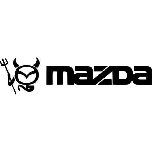 Sticker Auto Mazda Devil