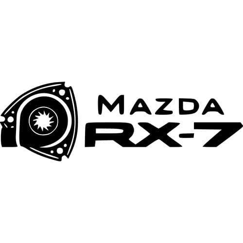 Sticker Auto Mazda RX-7