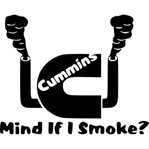 Sticker Auto Mind If I Smoke?