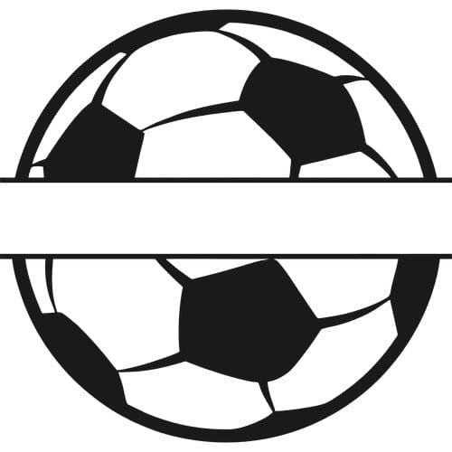 Sticker Auto Personalizat Minge de Fotbal