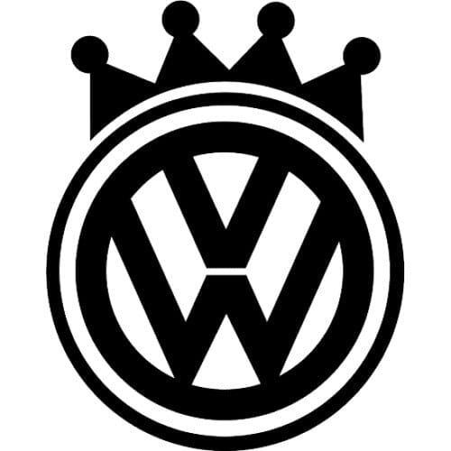Sticker Auto Volkswagen Coroana