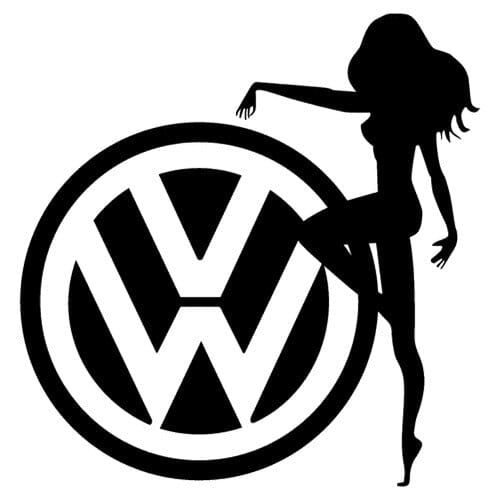 Sticker Auto Volkswagen Sexy
