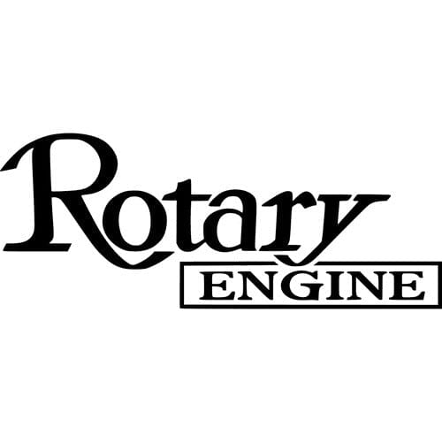 Stickere Auto Rotary Engine